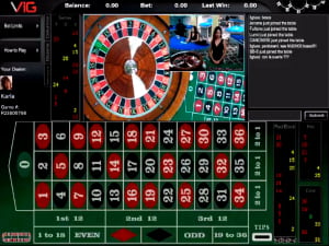 Ruleta europea en vivo