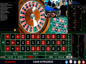 ruleta americana en vivo