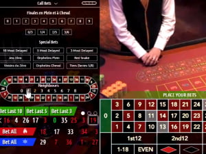 Ruleta turbo con un crupier real en vivo