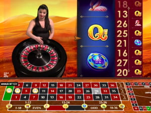 Ruleta de tragamonedas en vivo Great Rhino Extreme