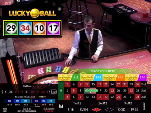 Ruleta en vivo Lucky Ball