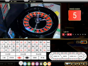 Ruleta en vivo en el Casino Portomaso