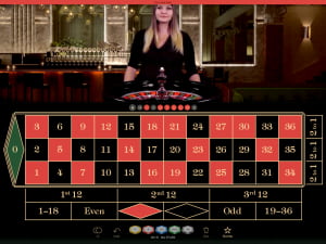 Ruleta en vivo NetEnt