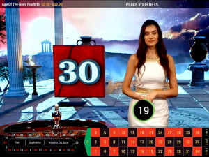 Ruleta Era de los Dioses de Playtech