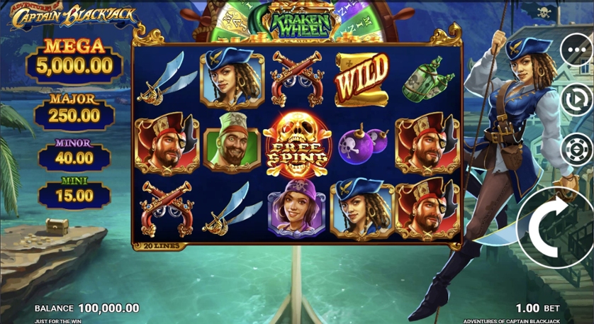 Las aventuras del Capitán Blackjack