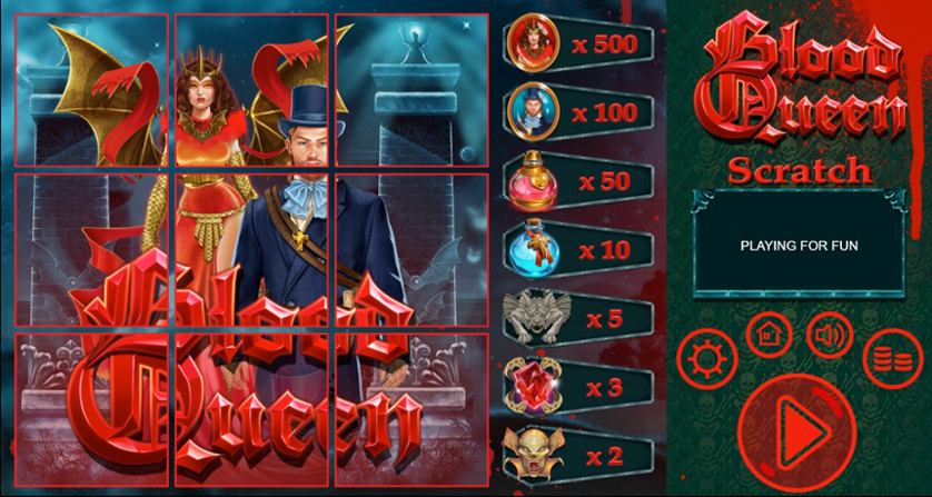 Blood Queen Scratch — Juega 100% gratis en modo demo 2 Blood Queen Scratch