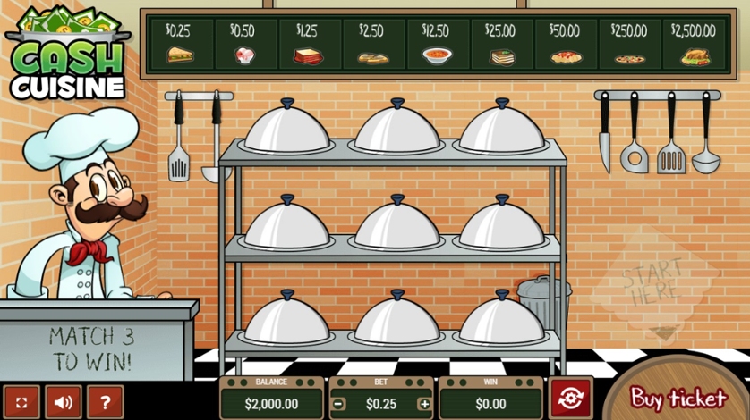 Cash Cuisine