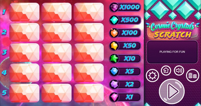 Cosmic Crystals Scratch