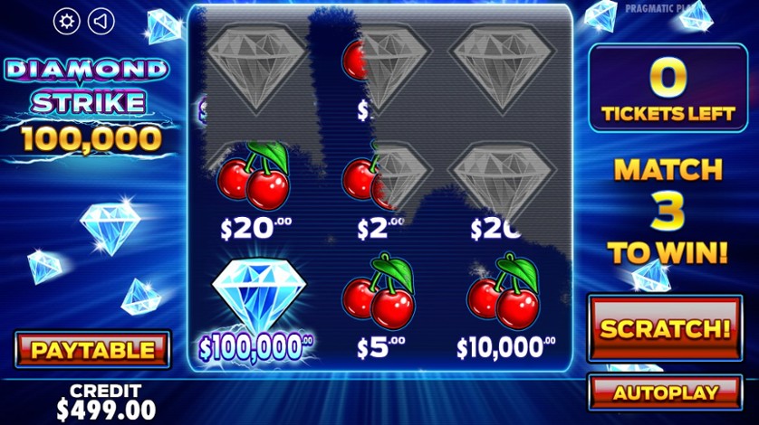 Diamond Strike Scratchcard — Juega 100% gratis en modo demo 2 Diamond Strike Scratchcard
