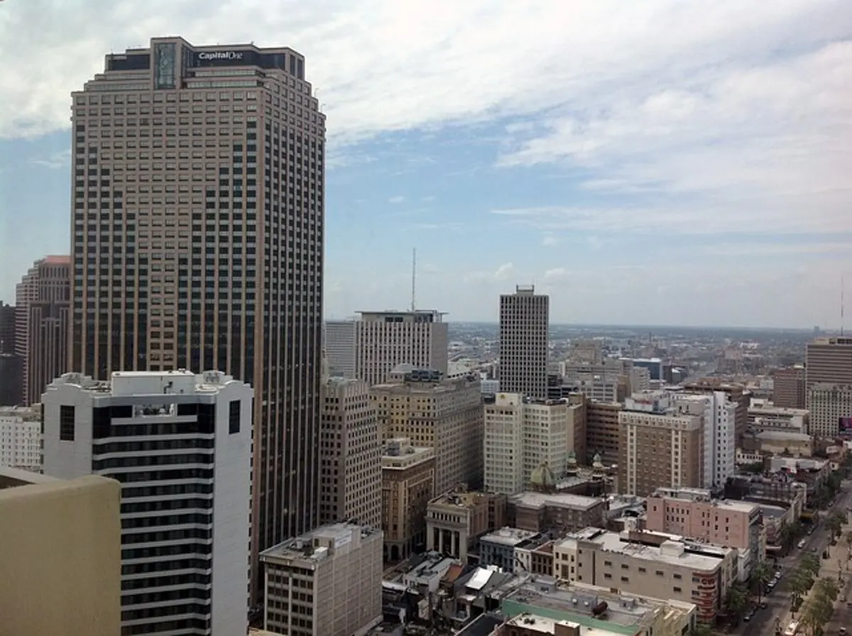 paisaje urbano de nueva orleans luisiana