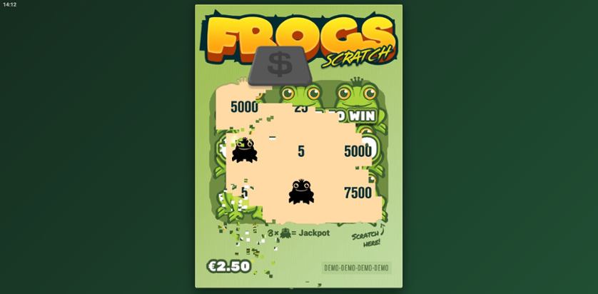 Frogs Scratchcards