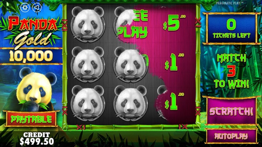 Panda Gold Scratchcard — Juega 100% gratis en modo demo 2 Panda Gold Scratchcard