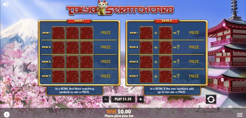 Tokyo Scratchcard