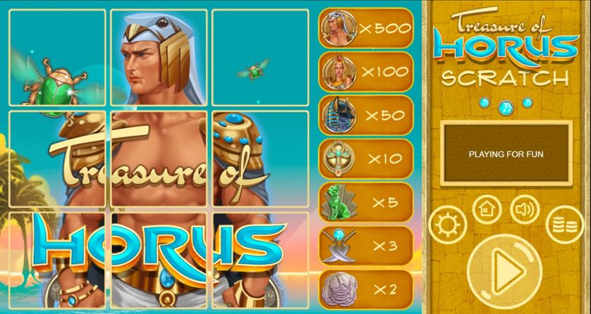 Treasure of Horus Scratch