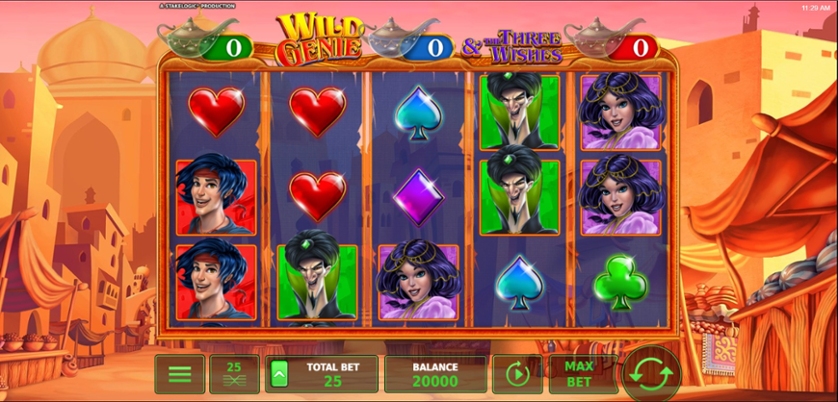 Wild Genie & Three Wishes