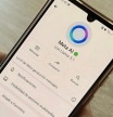 El círculo azul de Meta AI en Whatsapp