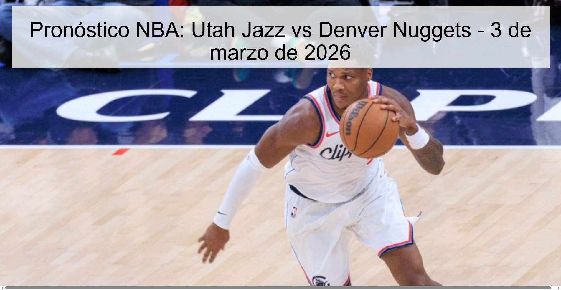 NBA Prediction: Utah Jazz vs Denver Nuggets - March 3, 2026