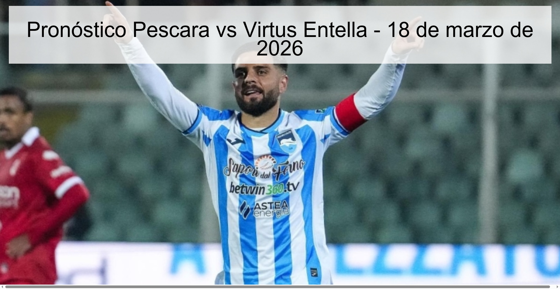 Pronóstico Pescara vs Virtus Entella - 18 de marzo de 2026
