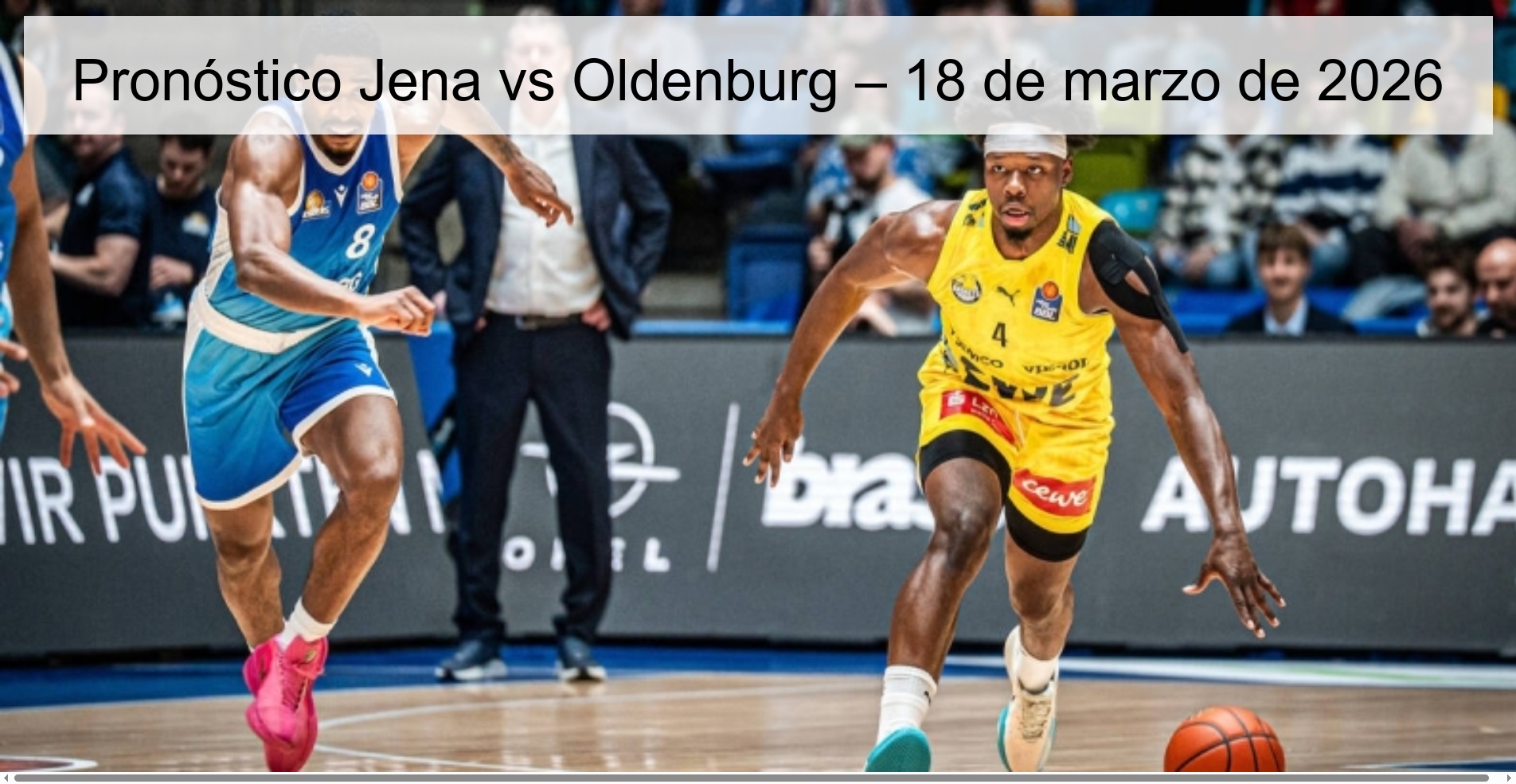 Pronóstico Jena vs Oldenburg – 18 de marzo de 2026