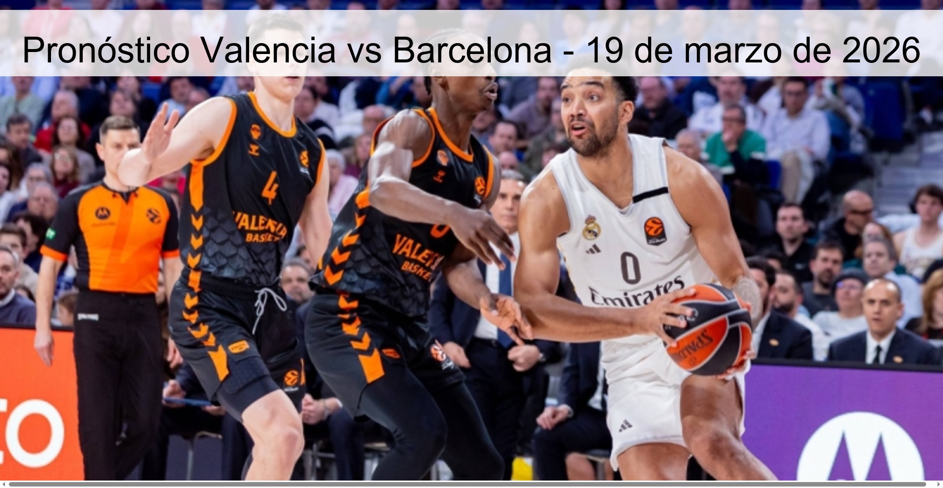 Pronóstico Valencia vs Barcelona - 19 de marzo de 2026