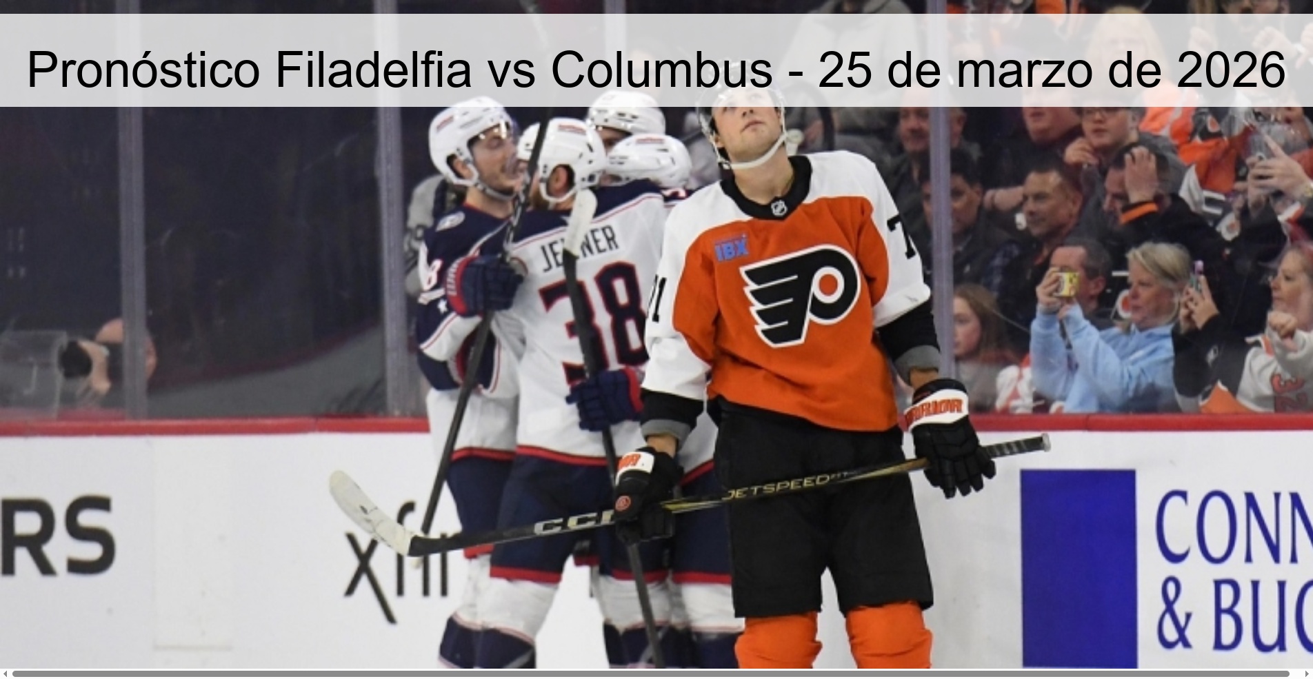 Pronóstico Filadelfia vs Columbus - 25 de marzo de 2026 Pronóstico Filadelfia vs Columbus - 25 de marzo de 2026