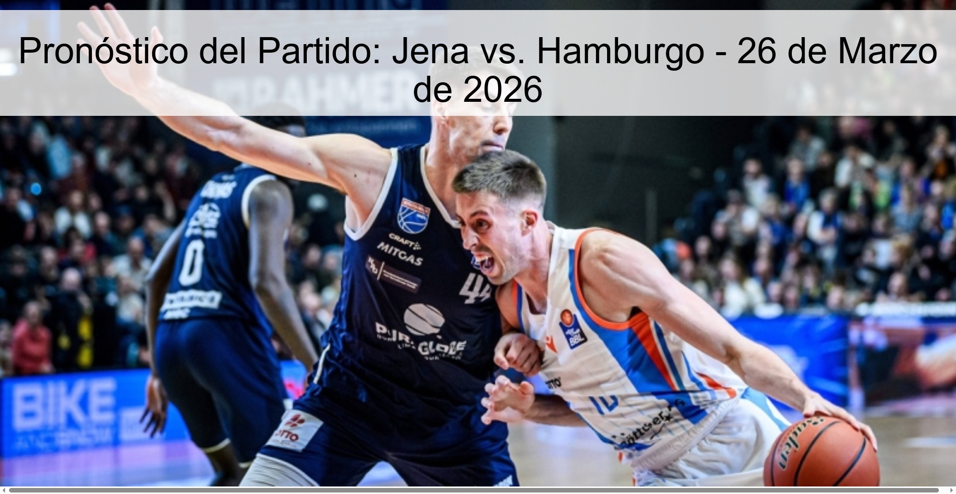 Pronóstico del Partido: Jena vs. Hamburgo - 26 de Marzo de 2026