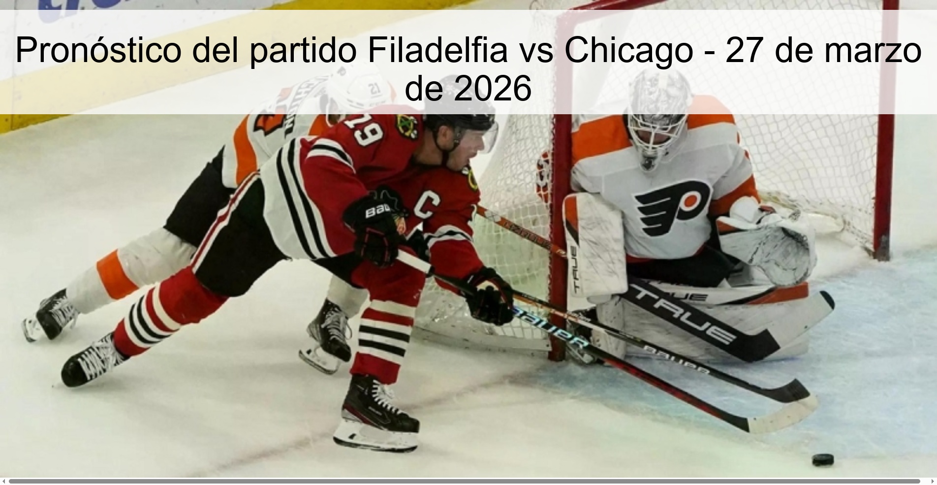 Pronóstico del partido Filadelfia vs Chicago - 27 de marzo de 2026