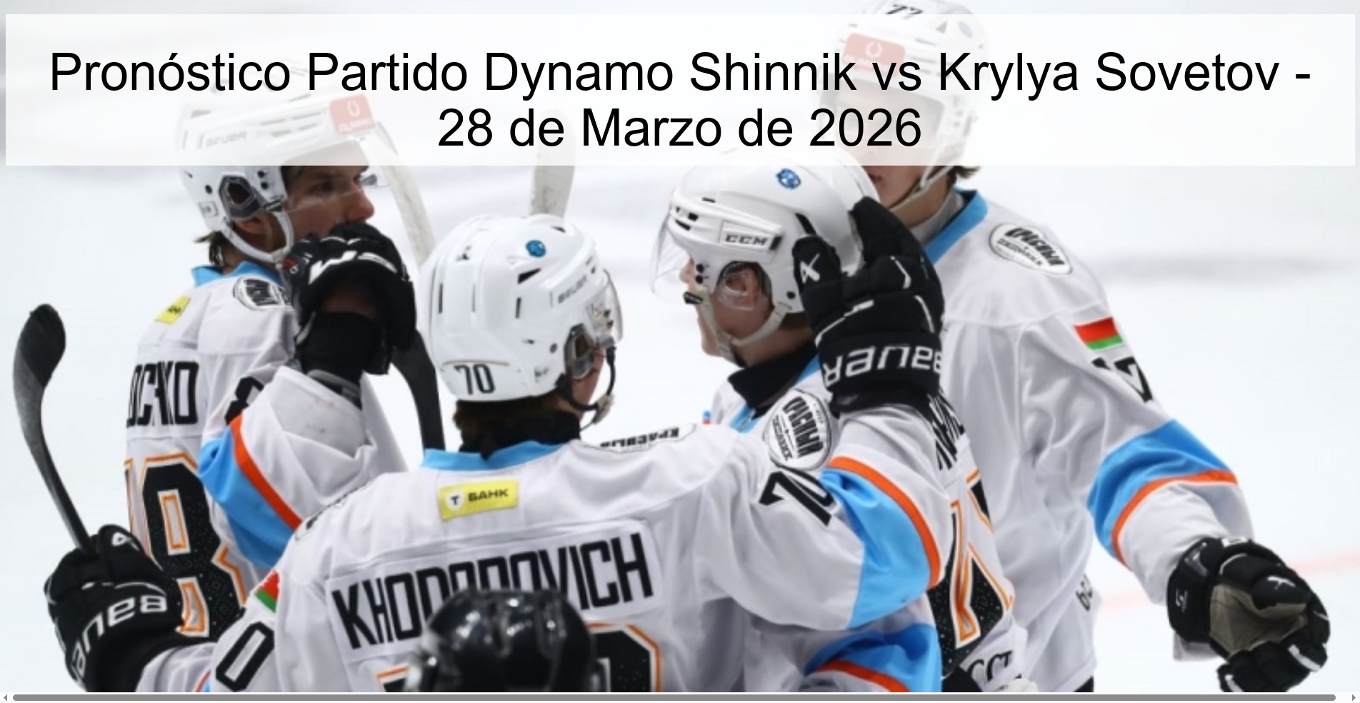 Pronóstico Partido Dynamo Shinnik vs Krylya Sovetov - 28 de Marzo de 2026