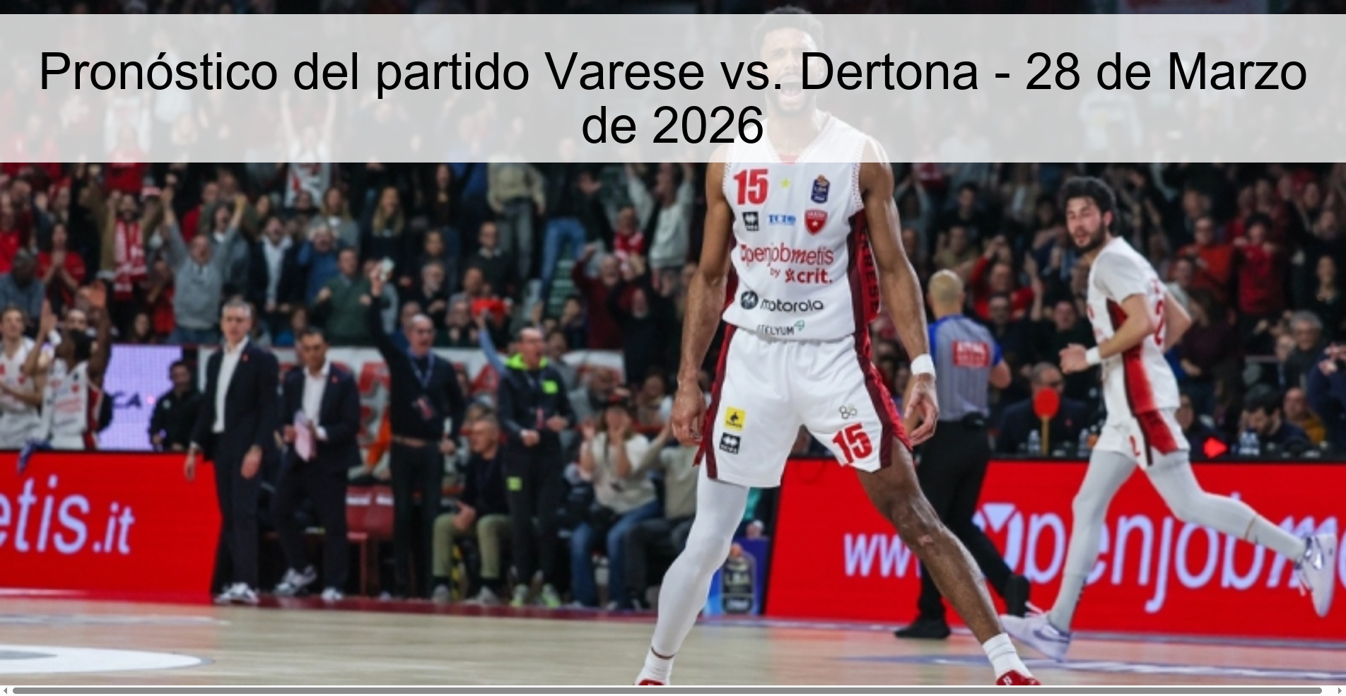 Varese vs. match prediction Dertona - March 28, 2026