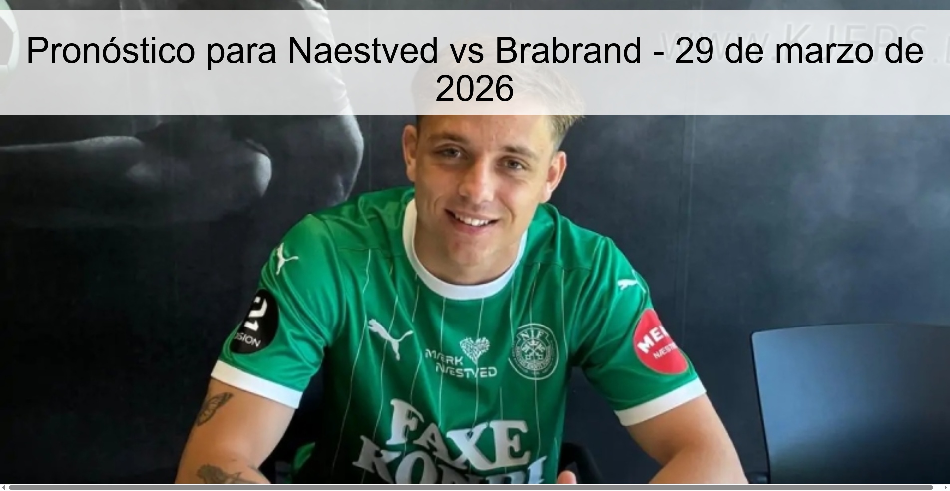Prediction for Naestved vs Brabrand – March 29, 2026