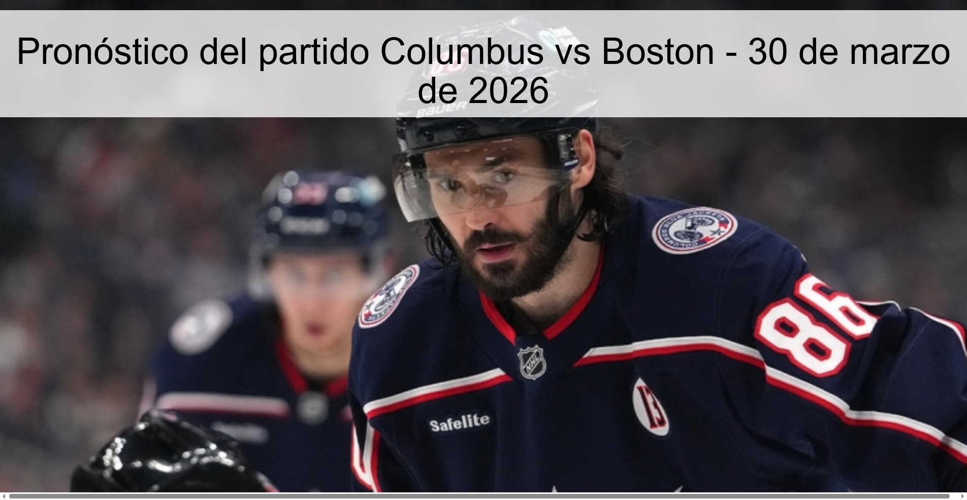 Columbus vs Boston Prediction – March 30, 2026
