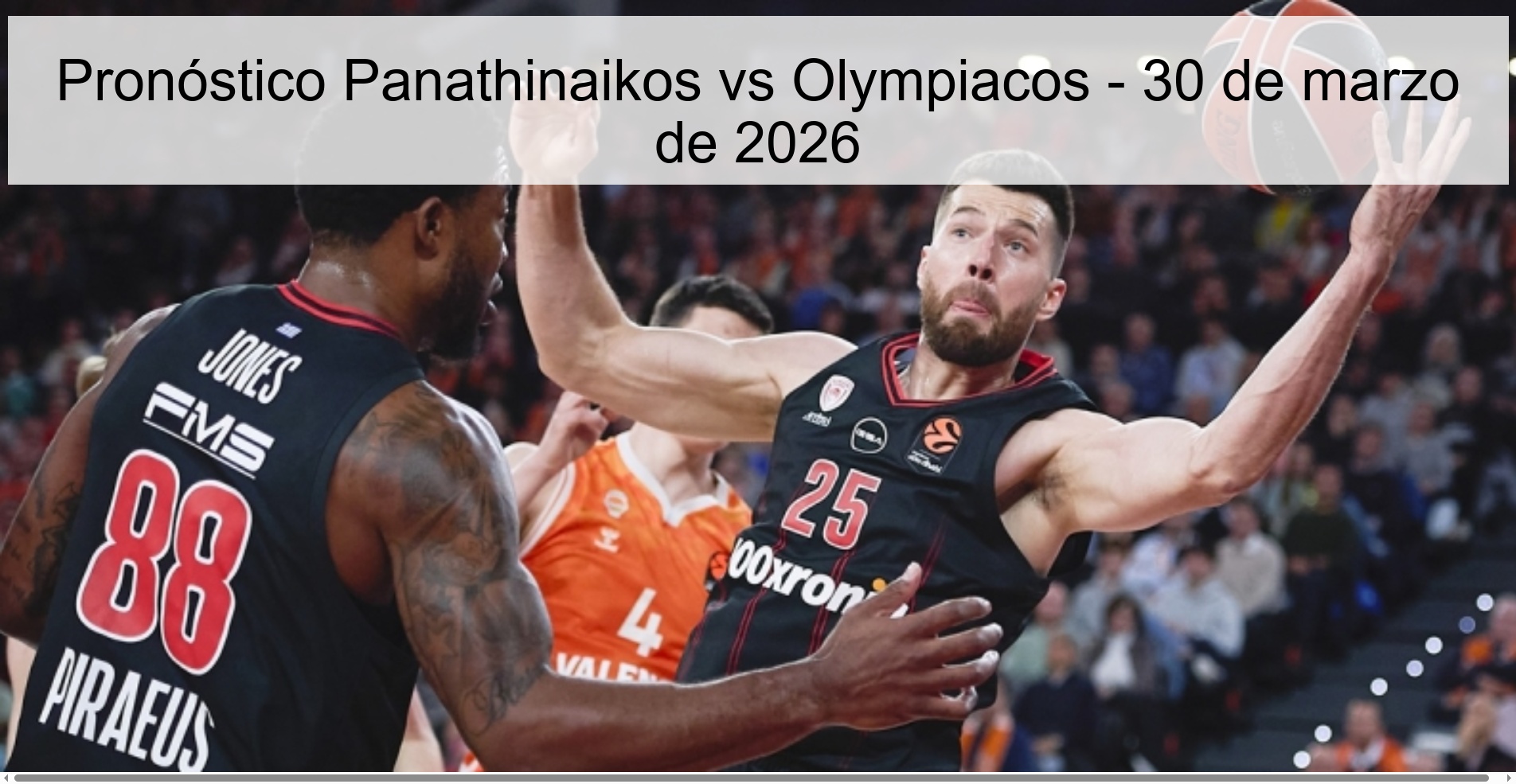 Panathinaikos vs Olympiacos Prediction – March 30, 2026