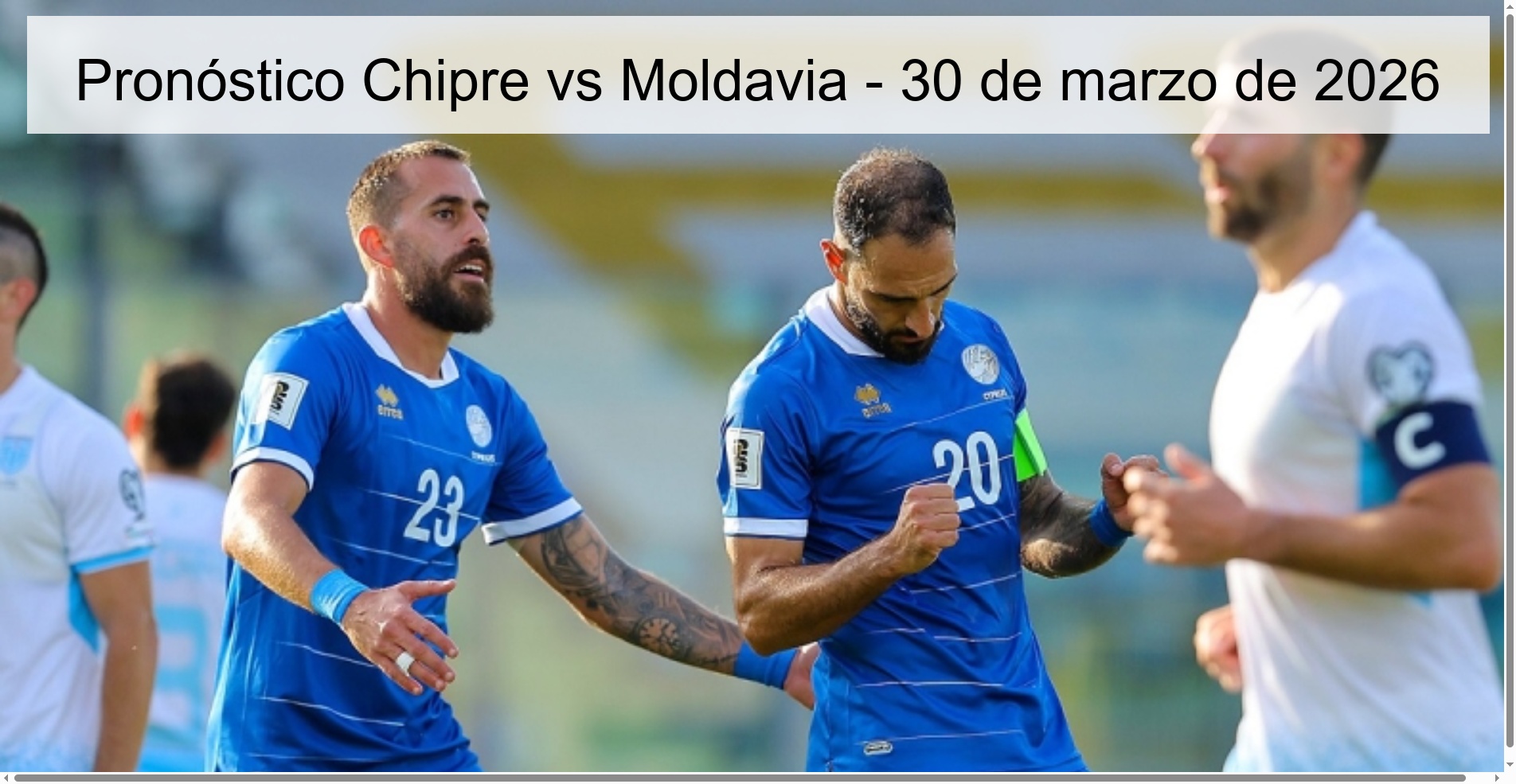 Cyprus vs Moldova Prediction – March 30, 2026 Cyprus vs Moldova Prediction – March 30, 2026