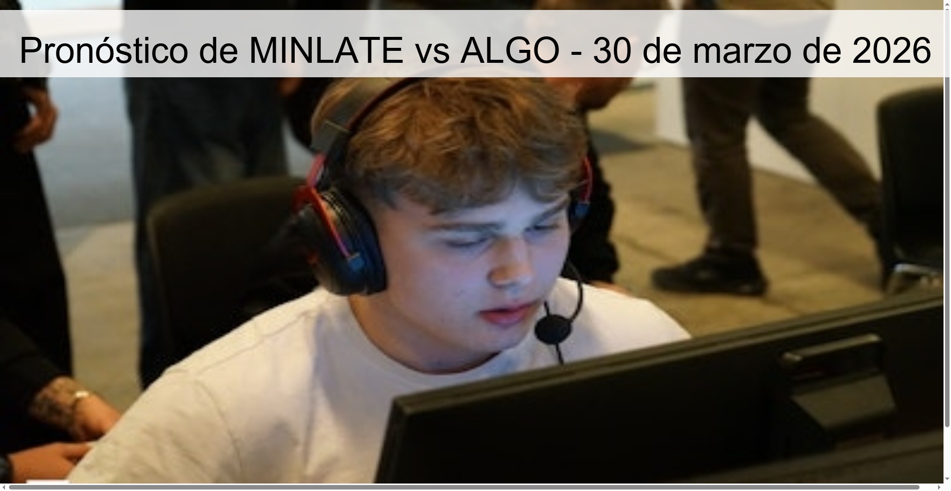 MINLATE vs ALGO Prediction – March 30, 2026 MINLATE vs ALGO Prediction – March 30, 2026