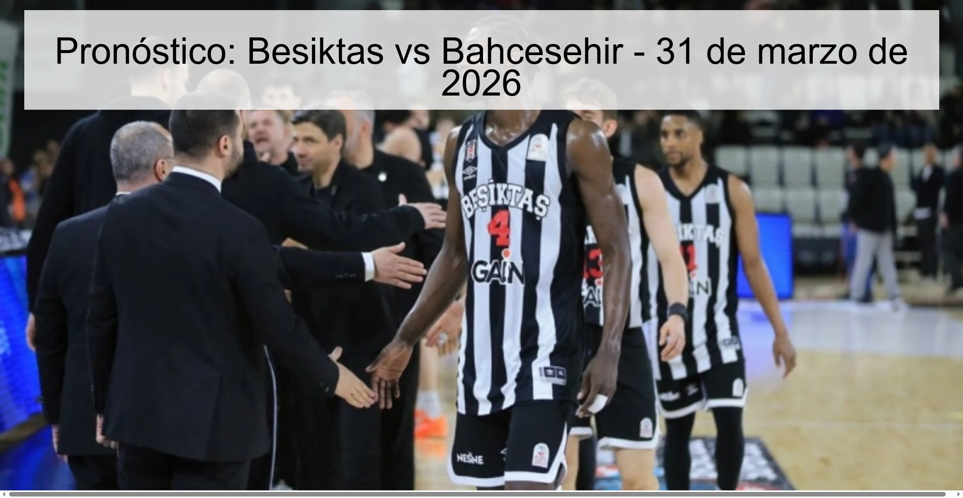 Prediction: Besiktas vs Bahcesehir – March 31, 2026 Prediction: Besiktas vs Bahcesehir – March 31, 2026