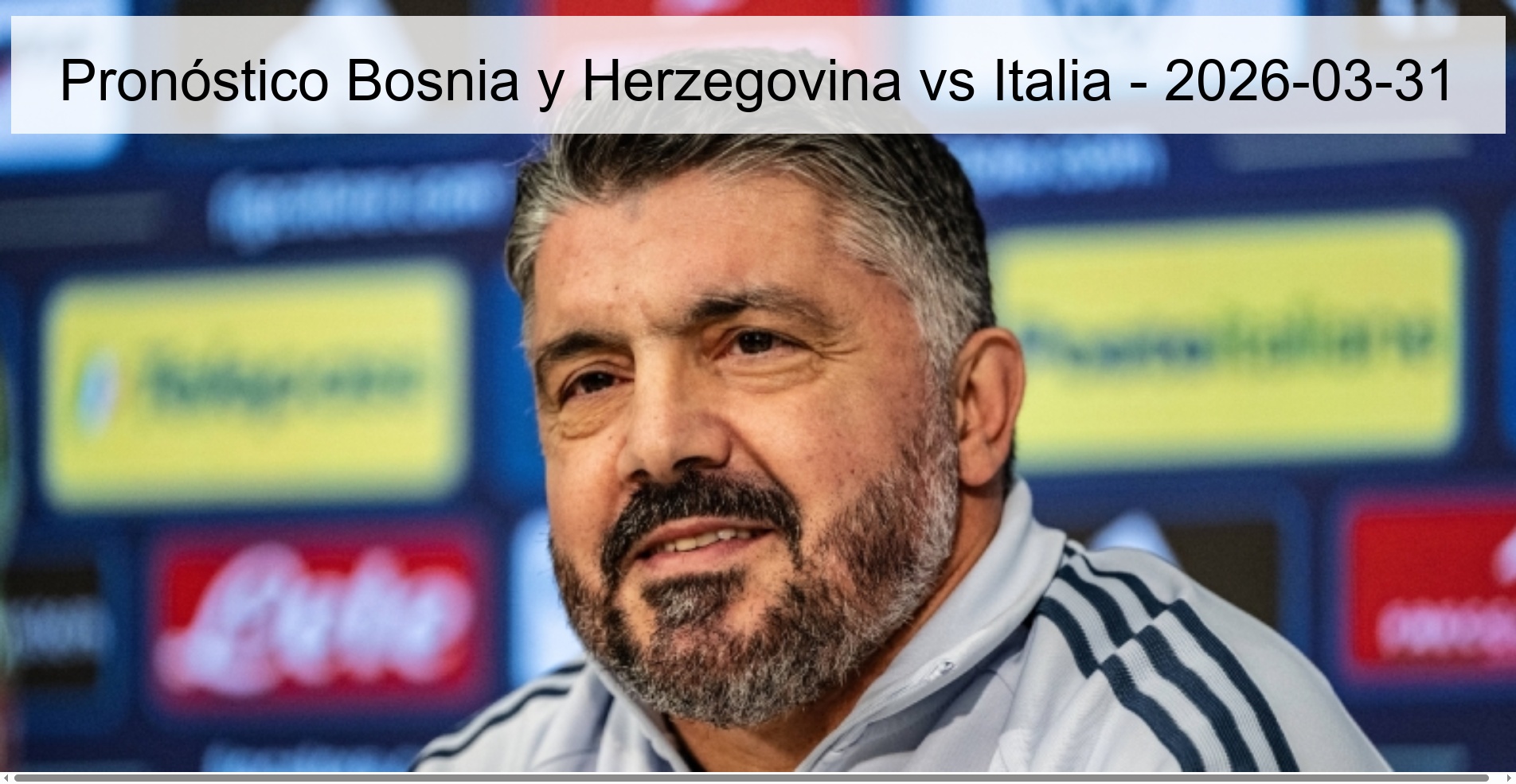 Bosnia and Herzegovina vs Italy Prediction - 2026-03-31