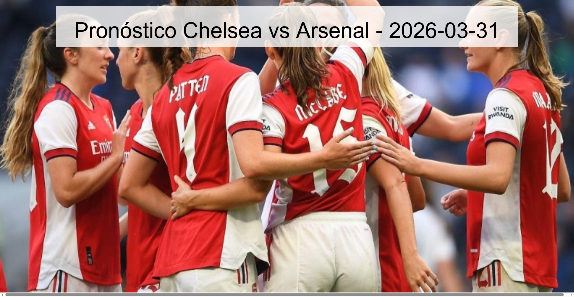 Chelsea vs Arsenal Prediction - 2026-03-31 Chelsea vs Arsenal Prediction - 2026-03-31