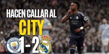 ¡Milagro Blanco en Manchester! Real Madrid APLASTA al City y avanza en Champions ¡Milagro Blanco en Manchester! Real Madrid APLASTA al City y avanza en Champions