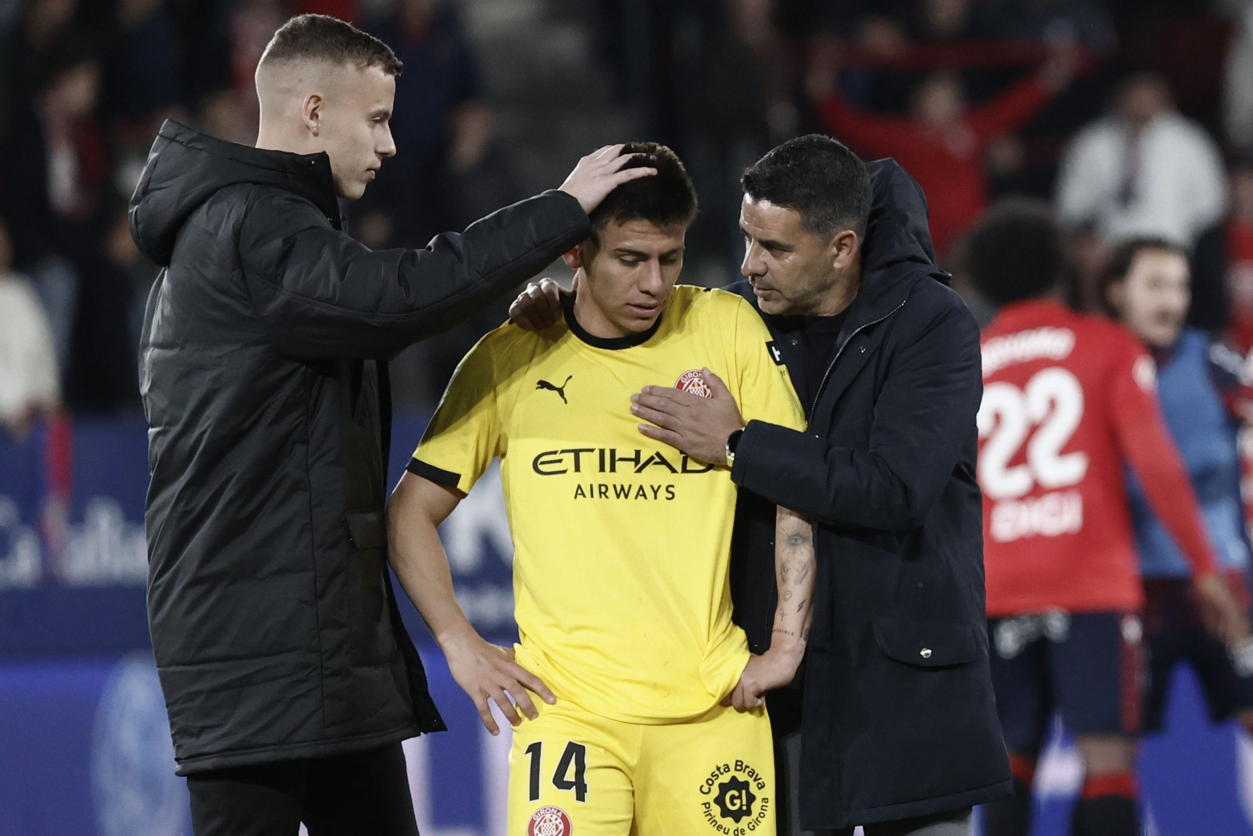 Claudio Echeverri: Preocupación en Girona por una posible lesión en el tobillo Claudio Echeverri: Preocupación en Girona por una posible lesión en el tobillo