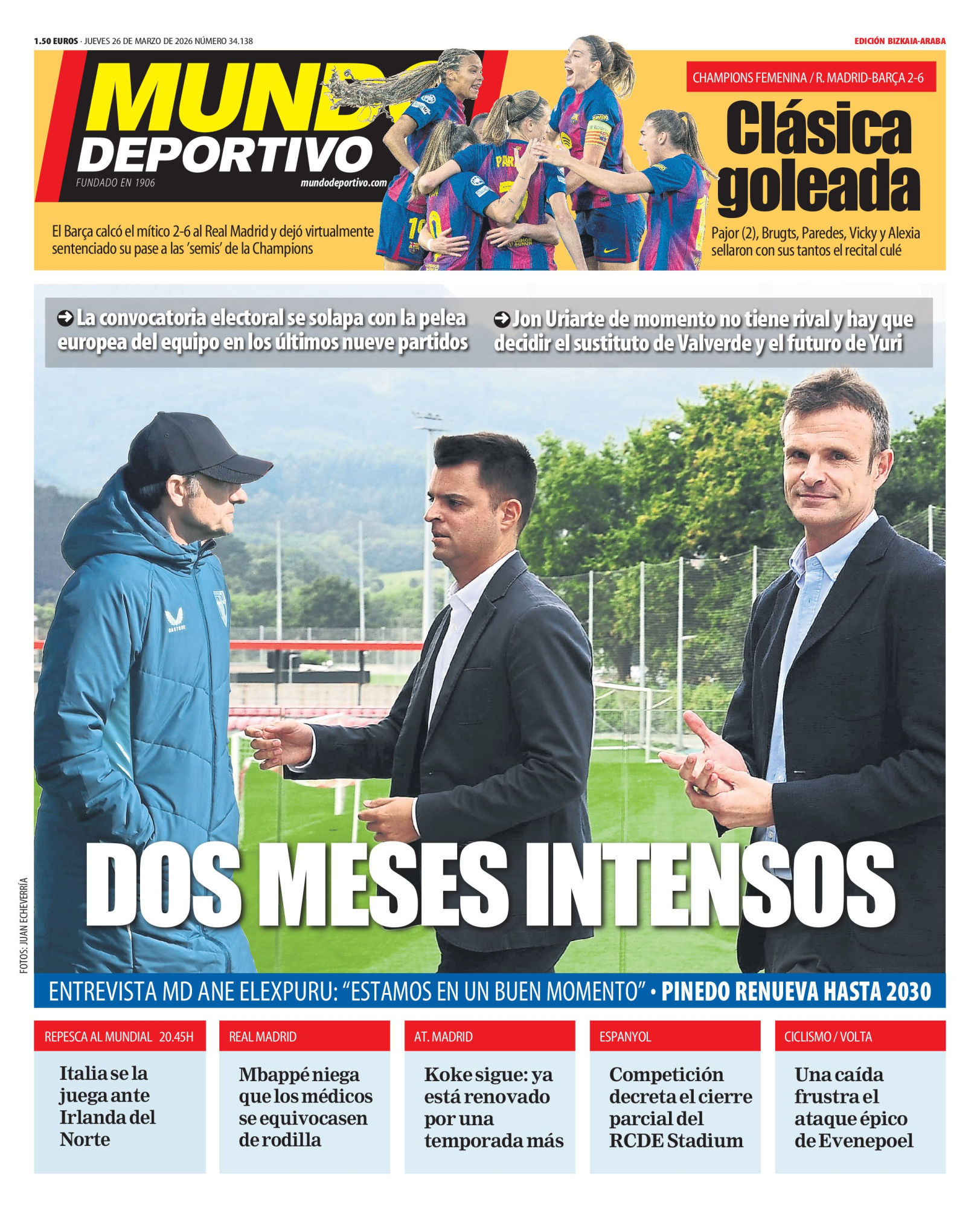 El Athletic Club se prepara para dos meses decisivos: elecciones y futuro incierto El Athletic Club se prepara para dos meses decisivos: elecciones y futuro incierto