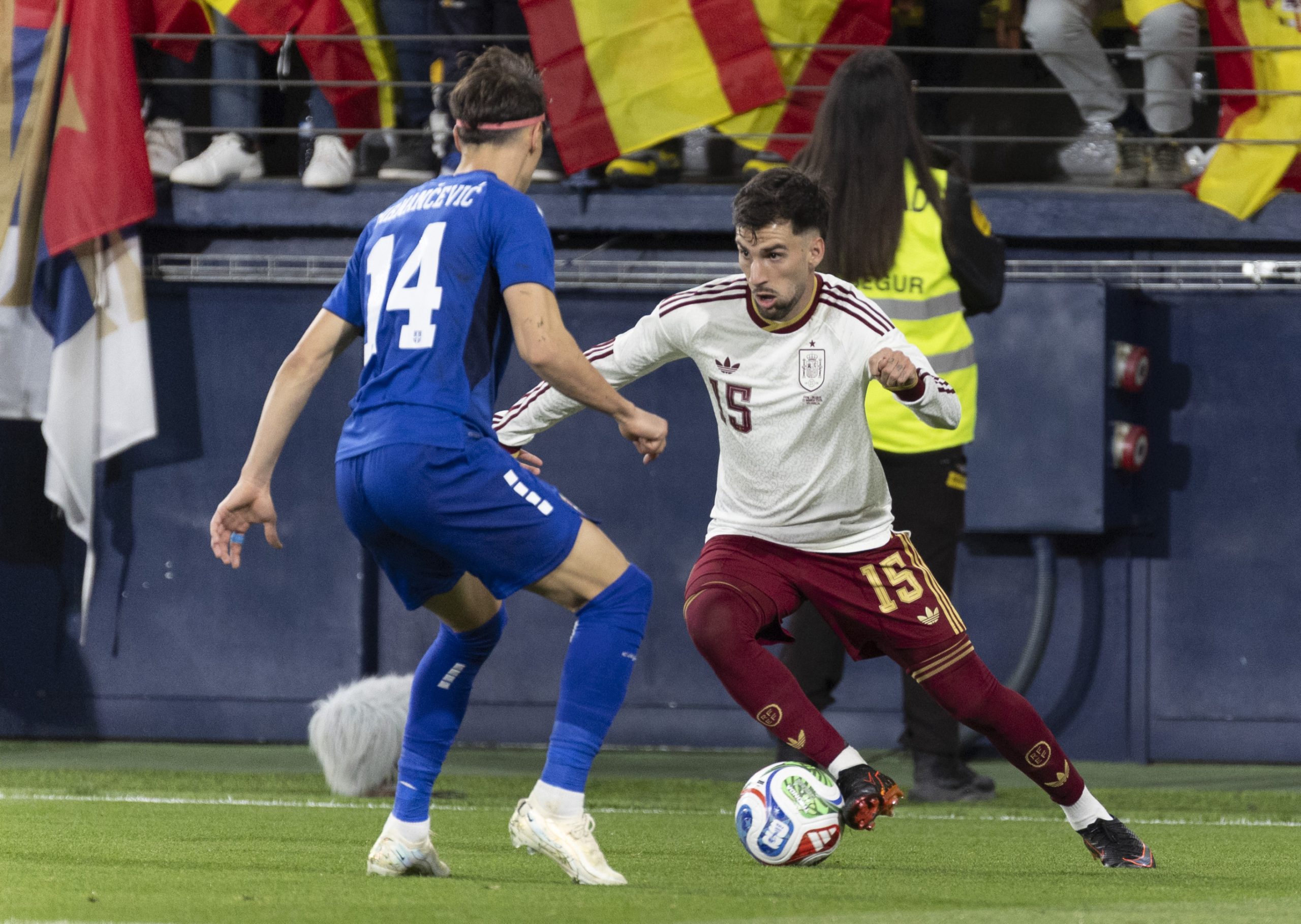 El Atlético de Madrid brilla en la selección: Marcos Llorente y Álex Baena destacan en la victoria ante Serbia