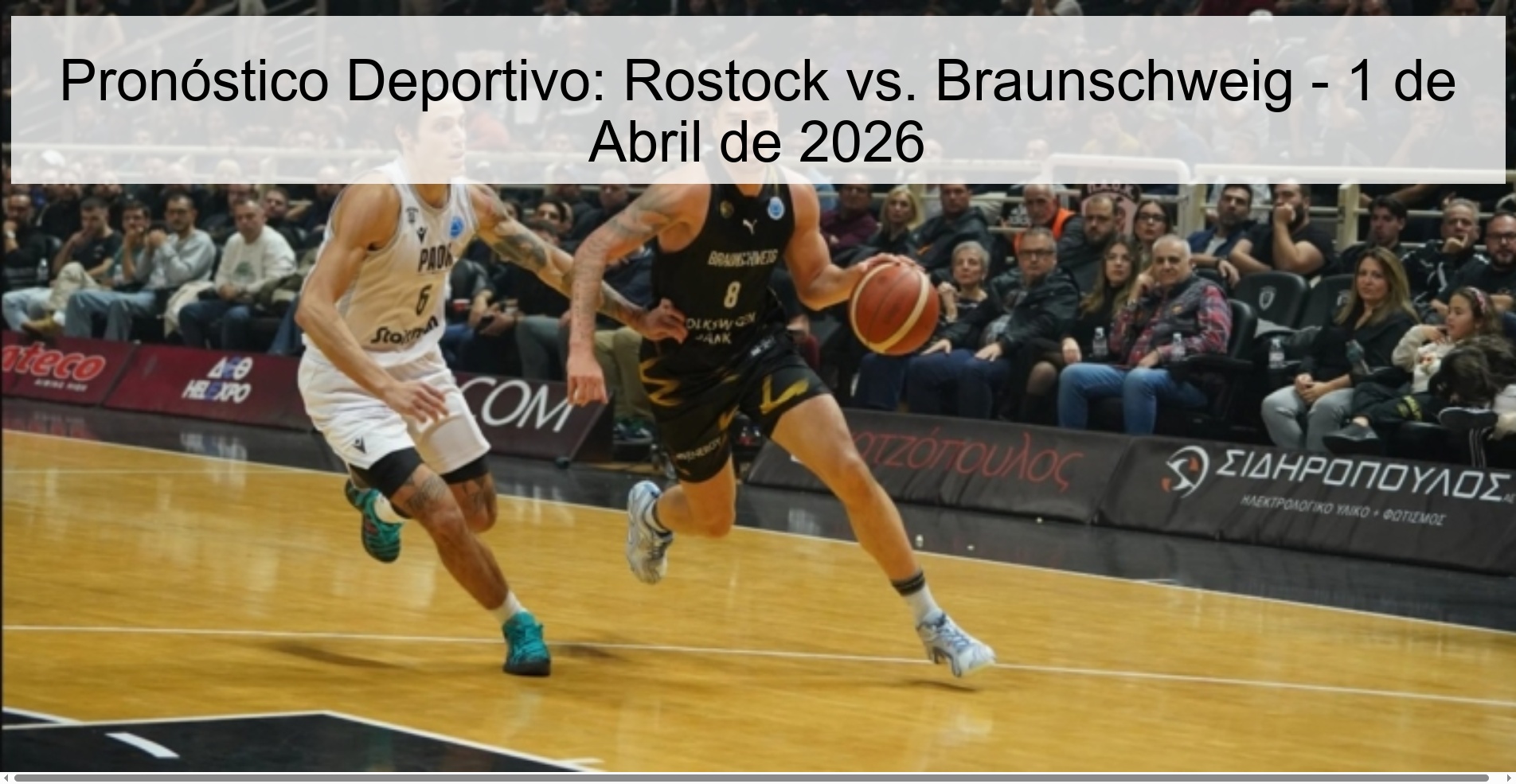 Sports Prediction: Rostock vs. Braunschweig - April 1, 2026 Sports Prediction: Rostock vs. Braunschweig - April 1, 2026