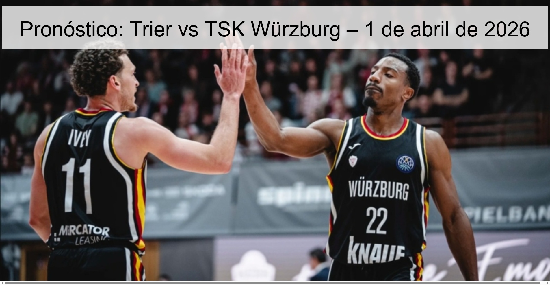 Prediction: Trier vs TSK Würzburg – April 1, 2026