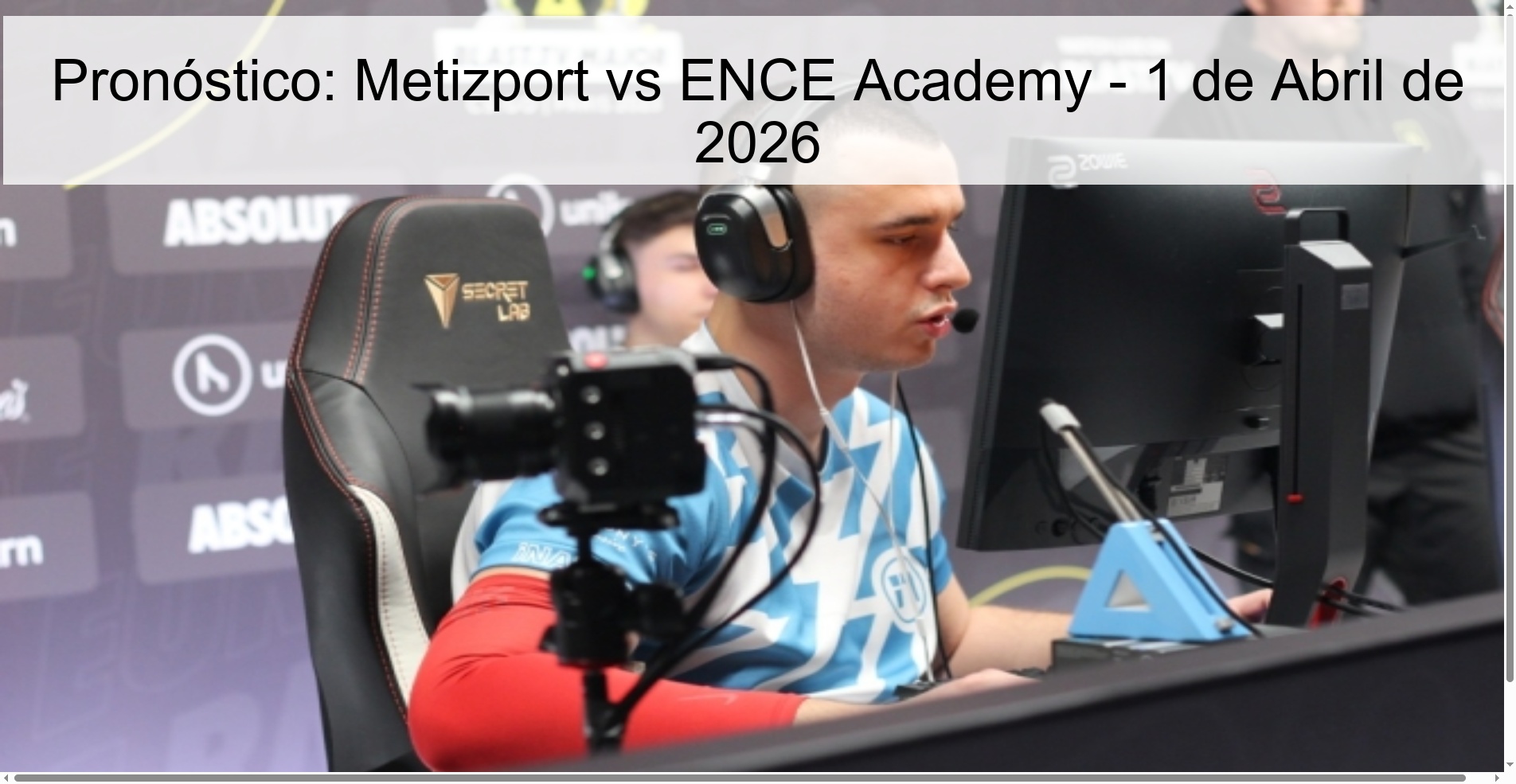 Pronóstico: Metizport vs ENCE Academy - 1 de Abril de 2026