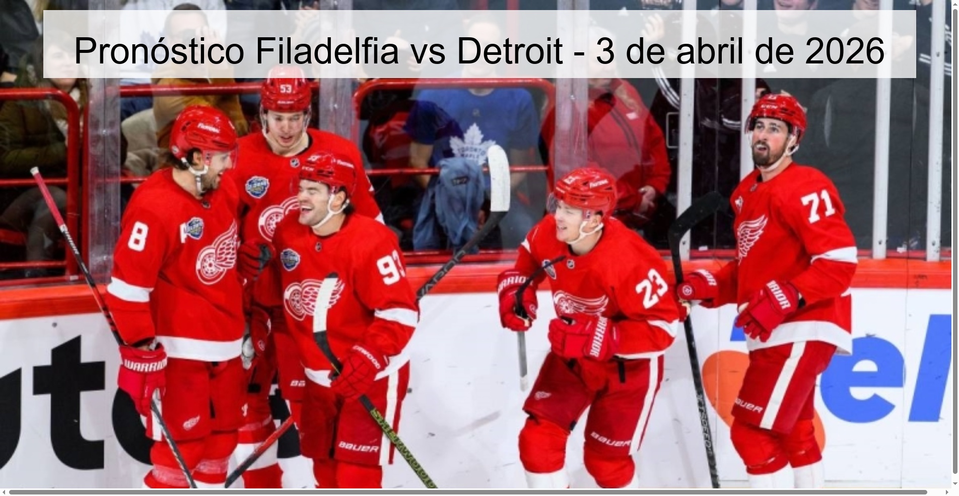 Philadelphia vs Detroit Prediction – April 3, 2026