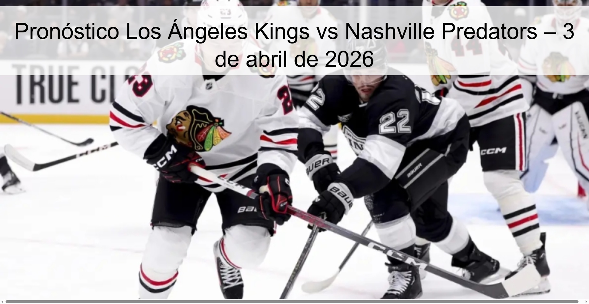 Los Angeles Kings vs Nashville Predators Prediction – April 3, 2026