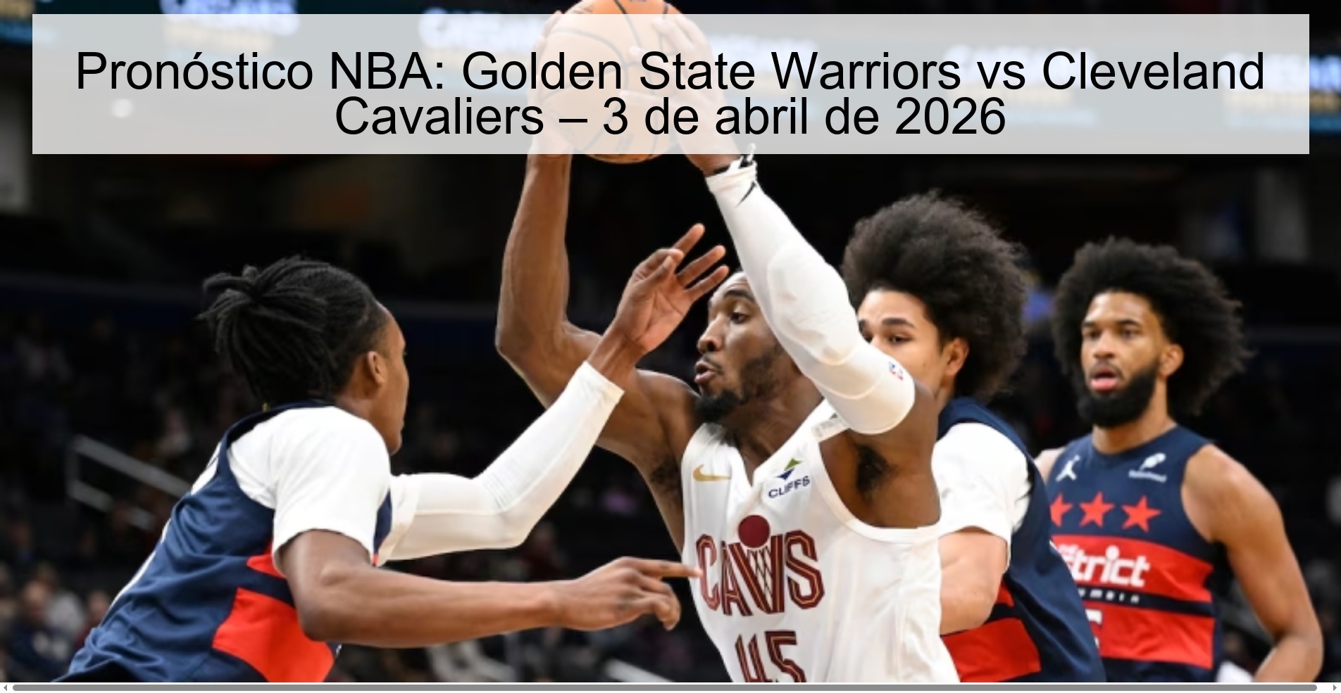 NBA Prediction: Golden State Warriors vs Cleveland Cavaliers – April 3, 2026 NBA Prediction: Golden State Warriors vs Cleveland Cavaliers – April 3, 2026