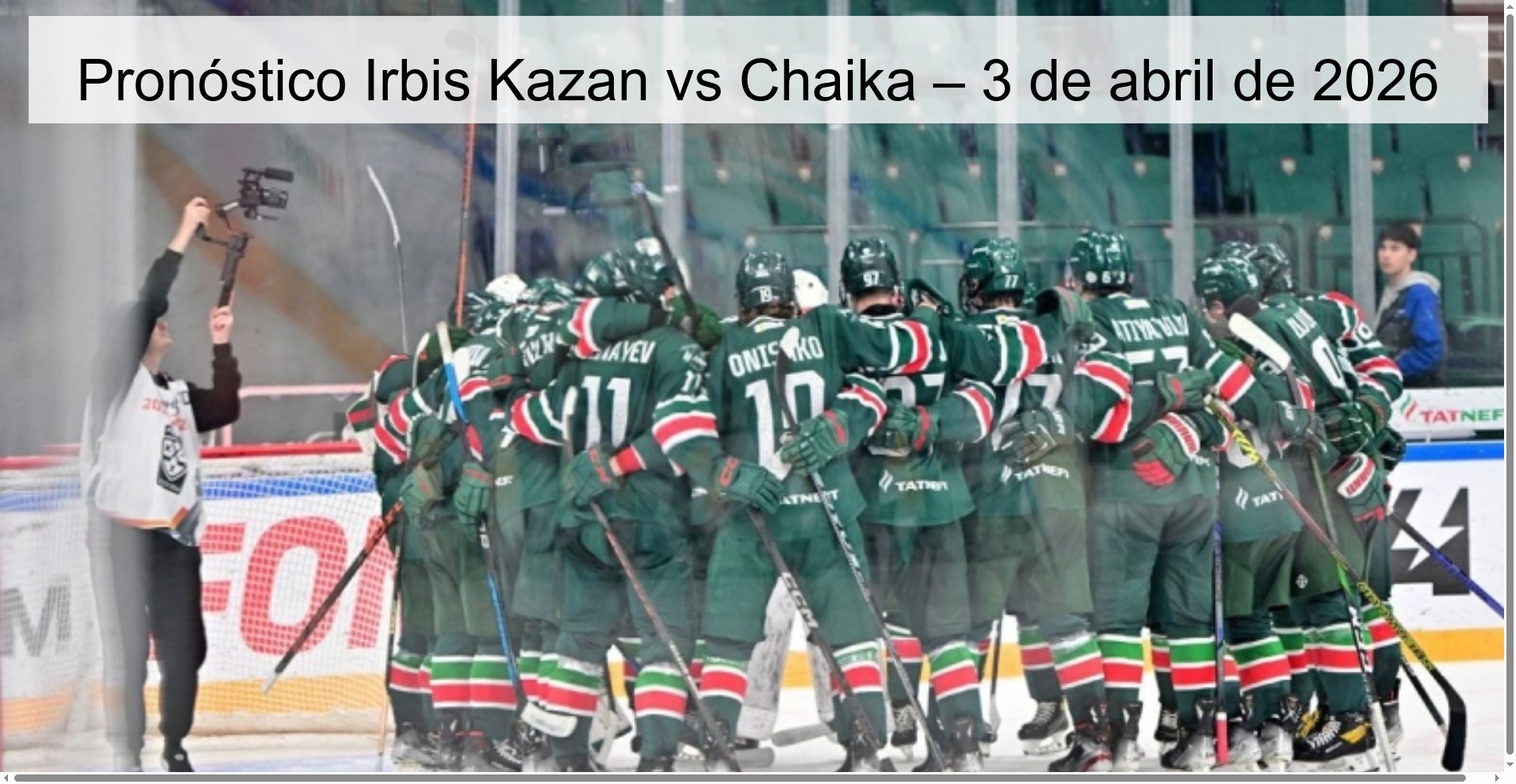 Irbis Kazan vs Chaika Prediction – April 3, 2026 Irbis Kazan vs Chaika Prediction – April 3, 2026
