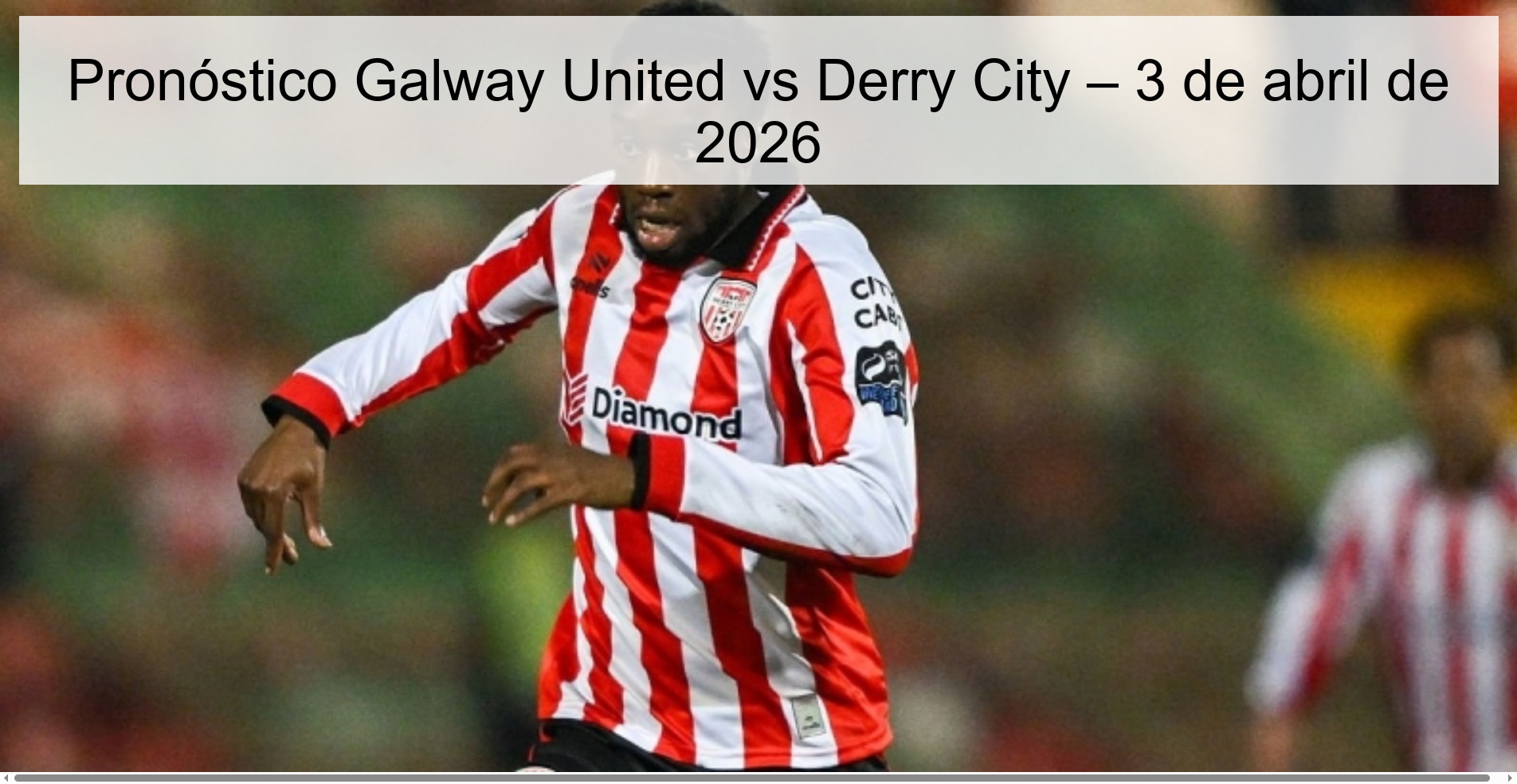 Galway United vs Derry City Prediction – April 3, 2026