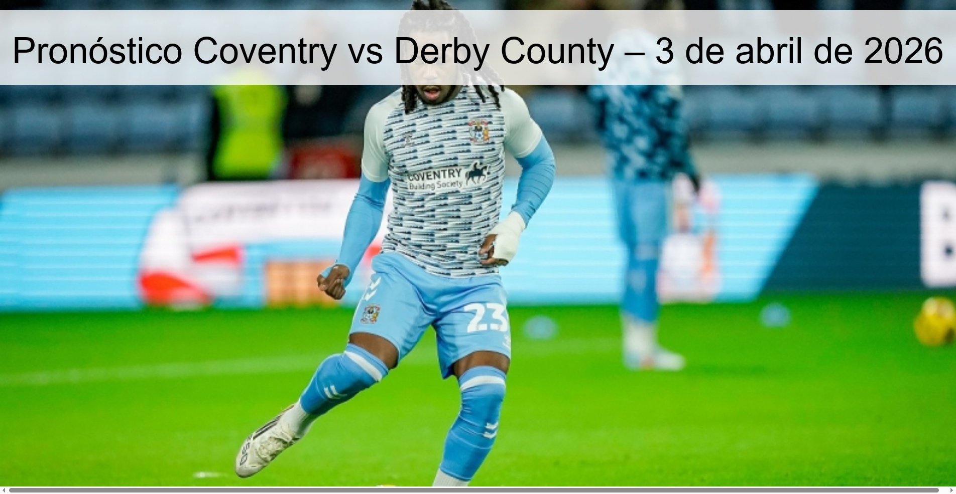 Coventry vs Derby County Prediction – April 3, 2026